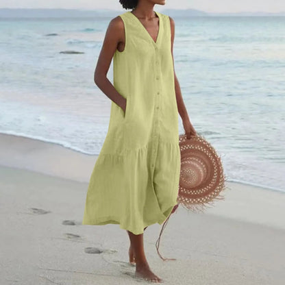 Lena - Rochie premium cu decolteu în V