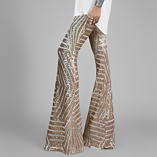 Aaralyn - Pantalon elegant evazat pentru femei