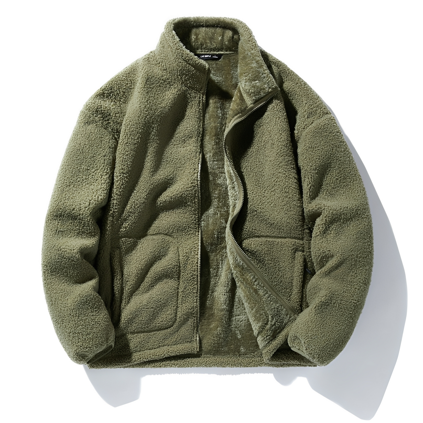 Gary - Jachetă groasă și caldă de fleece pentru bărbați