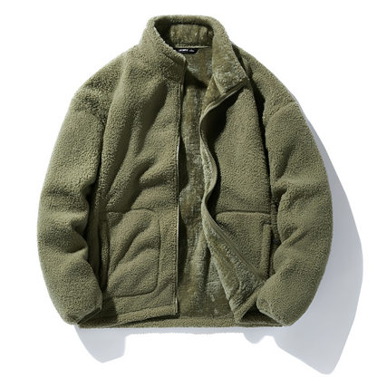 Gary - Jachetă groasă și caldă de fleece pentru bărbați