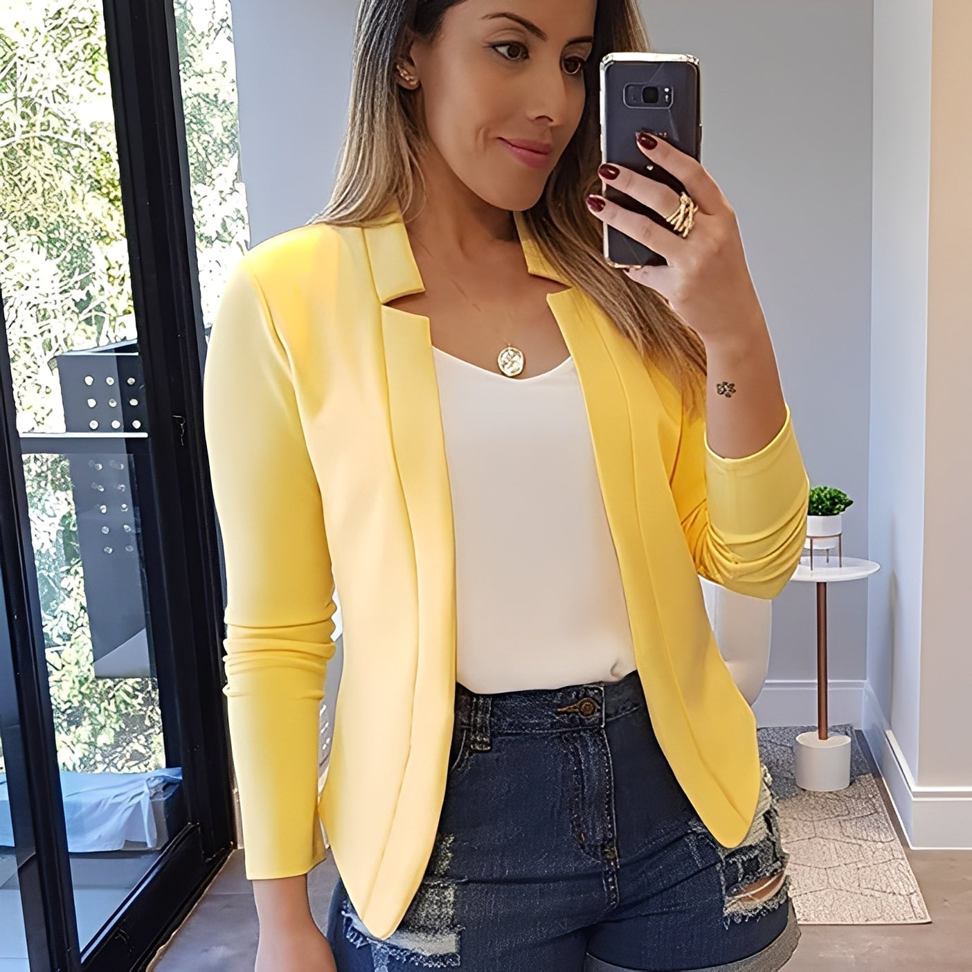 Marsha - Sacou elegant cu guler revers pentru femei