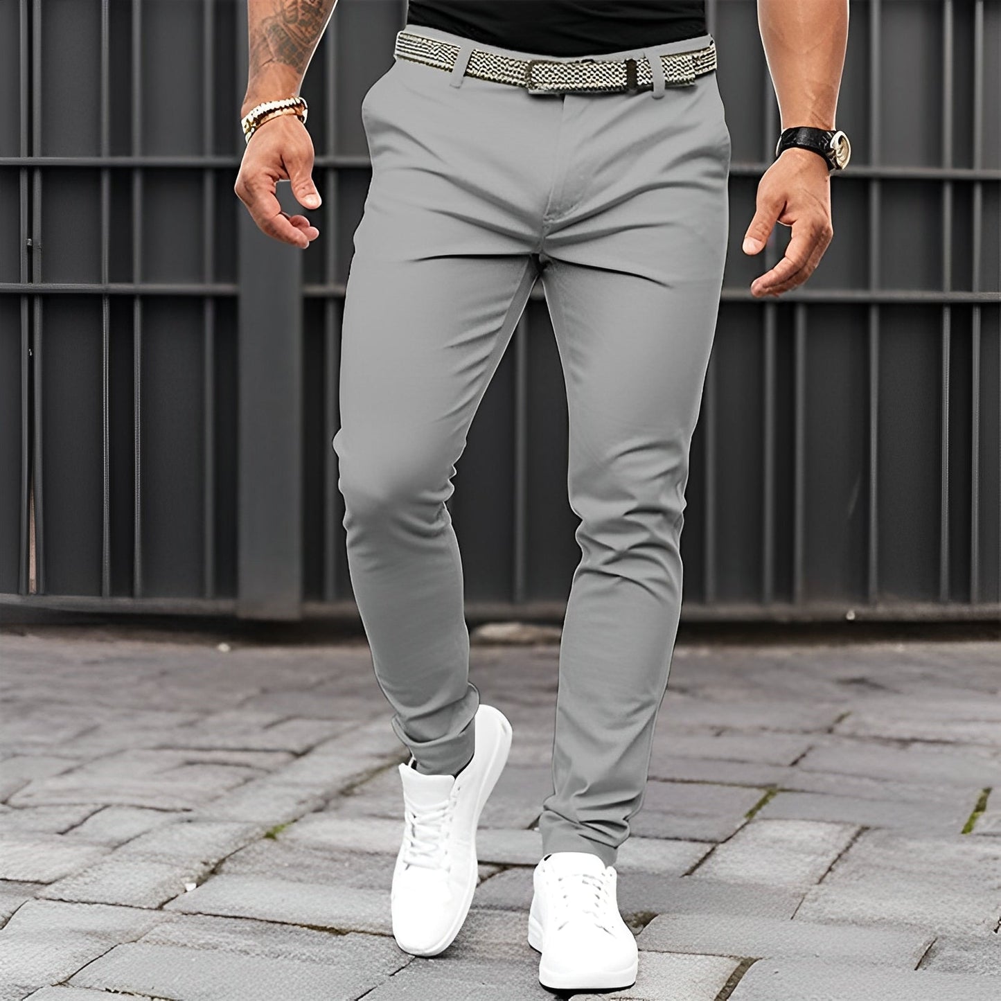 Jaron - Stil, pantaloni casual slim-fit pentru bărbați