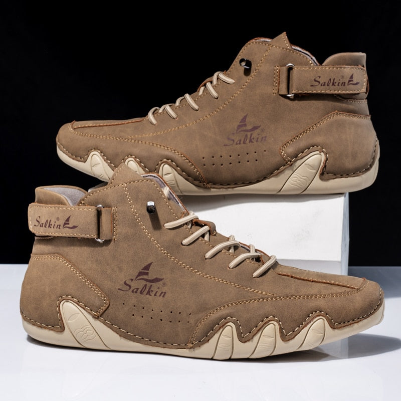 Sergio - Pantofi Ortopedici din Piele pentru Bărbați