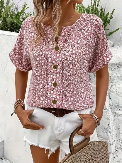Lina – Top scurt de vară cu o notă feminină