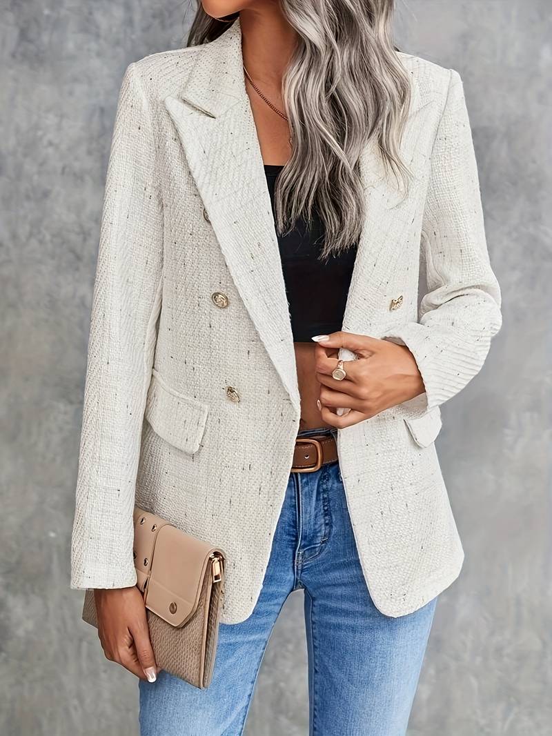 Abby – Blazer Clasic cu Rever Elegant