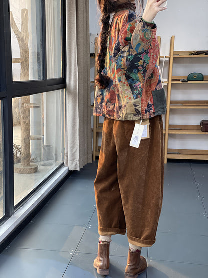 Charisse - Manta etnică clasică cu buzunare pentru femei