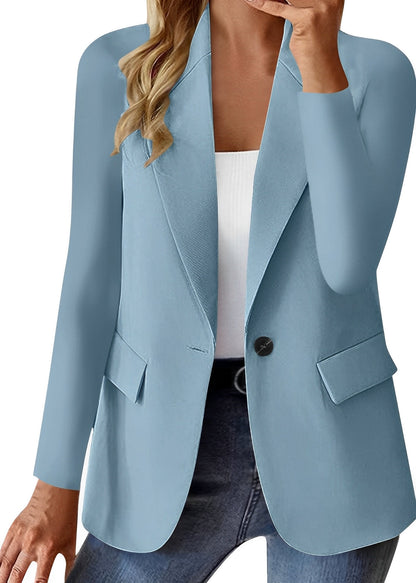 Bethney - Elegantă, simplă jachetă blazer pentru femei