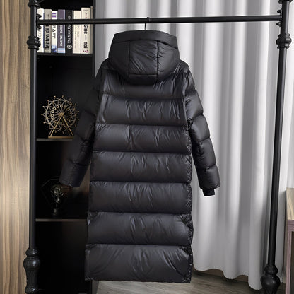 Mildred - Jachetă lungă casuală cu puf pentru femei