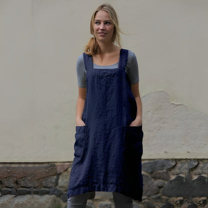 Mozelle - Rochie sarafan lejeră cu buzunare pentru femei