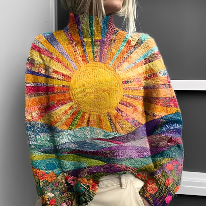 Olivia - Pulover pentru femei cu guler rulat și confortabil