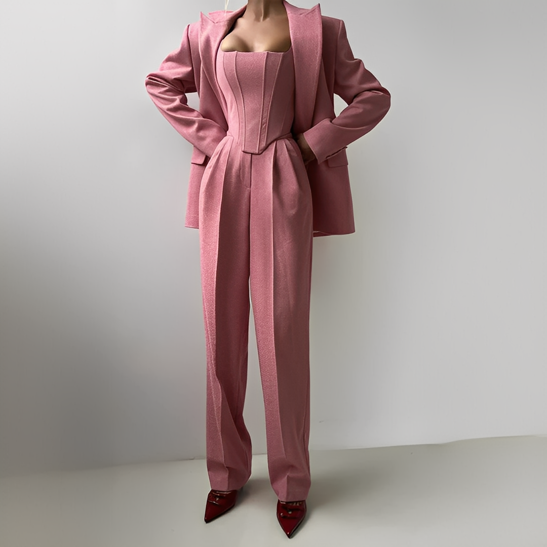 Annadine - Set de 3 piese elegante și confortabile pentru femei