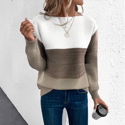 Anelie - Pulover tricotat la modă pentru femei