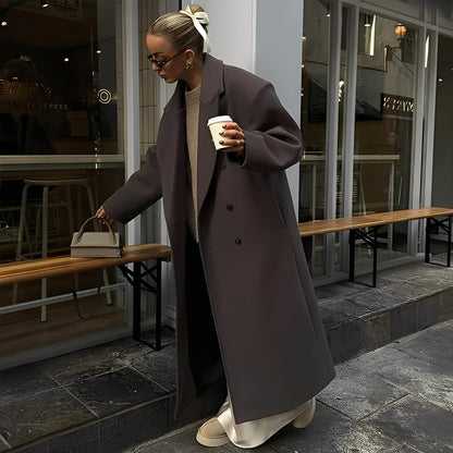 Veronica - Manta lungă elegantă, lejeră pentru dame