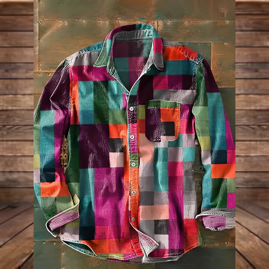 Gontran - Cămașă stilată cu buzunar util pentru bărbați