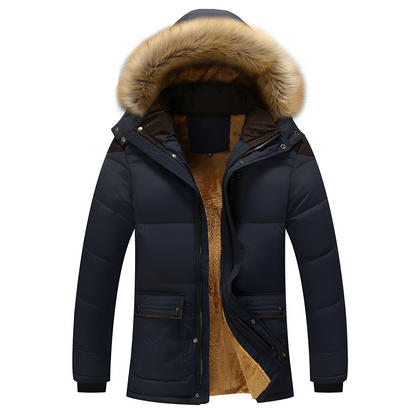 Shawn - Jachetă modernă cu glugă detașabilă pentru bărbați