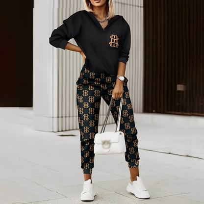 Hollie - Trening stilat cu fermoar pentru femei