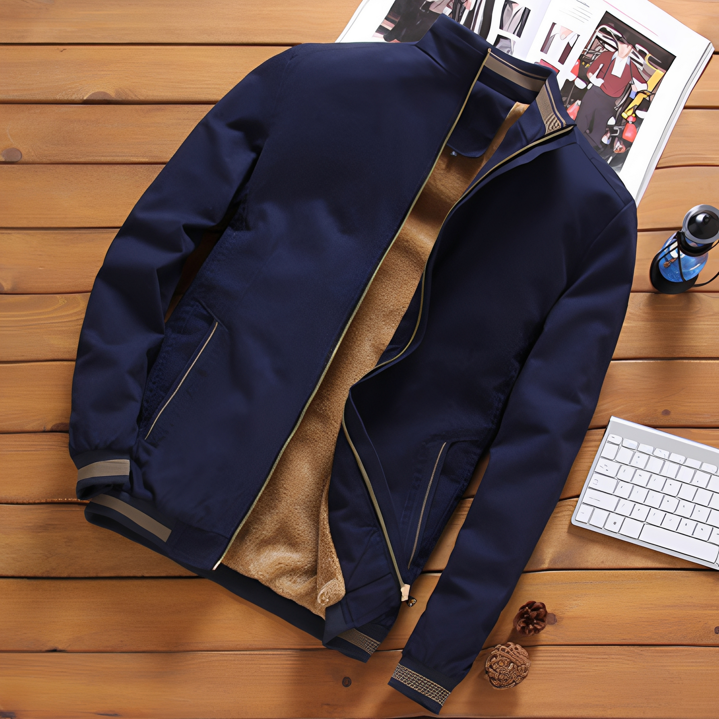 Arthur - Jachetă stilată, caldă pentru bărbați