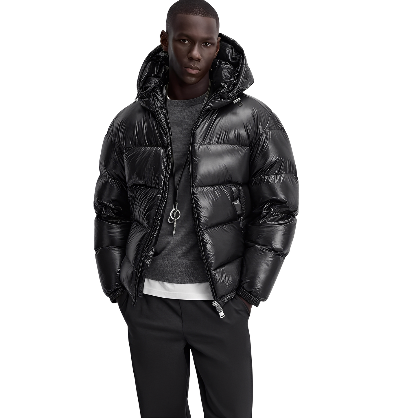 Darrel - Geacă stilată cu glugă pentru femei