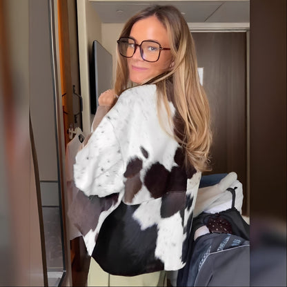 Sharmaine - Jachetă stilată cu print pentru femei