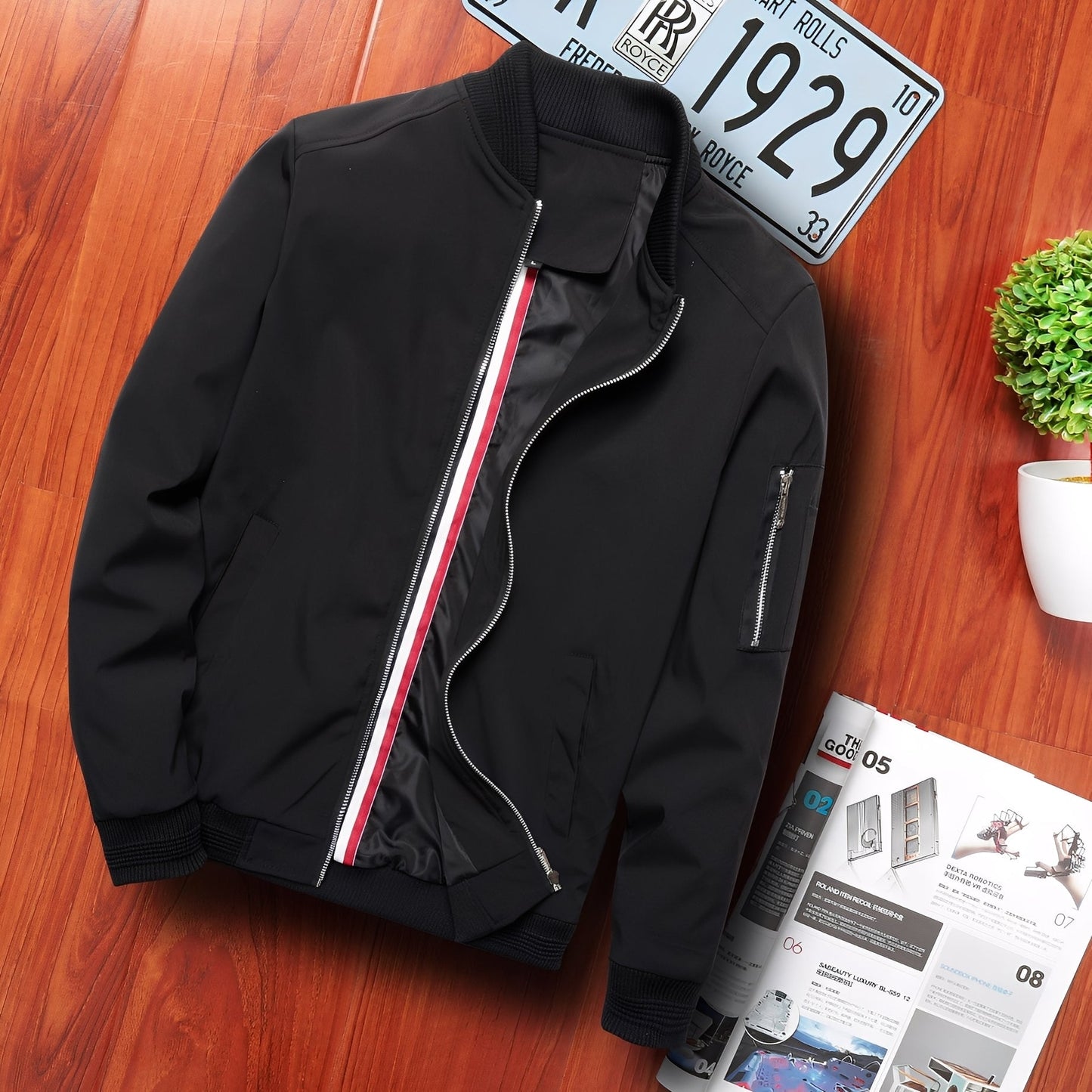 Leonard - Jachetă bomber stilată pentru bărbați