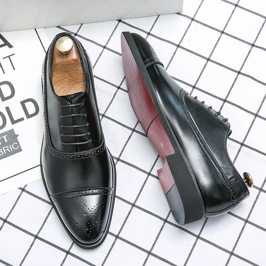 EliteCraft - Pantofi Eleganti din Piele pentru Bărbați