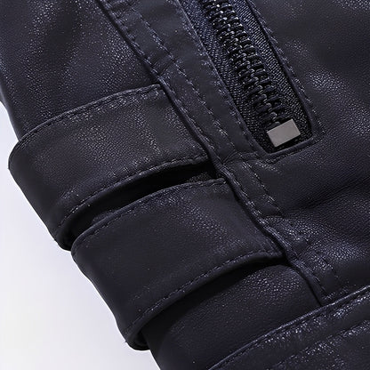 Dillan - Jachetă de piele pentru motocicliști stilată pentru bărbați