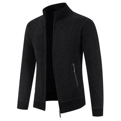 Dwayne - Elegant, moale pulover fleece pentru bărbați