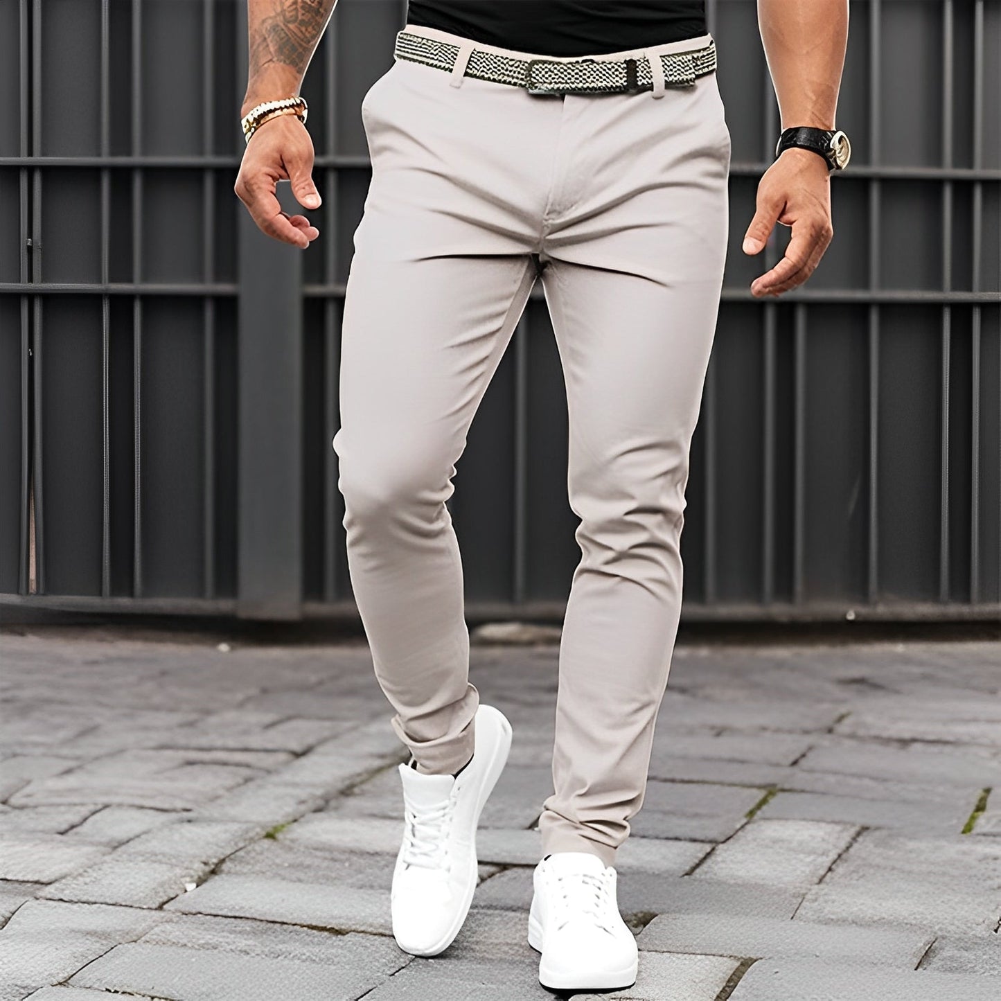 Jaron - Stil, pantaloni casual slim-fit pentru bărbați