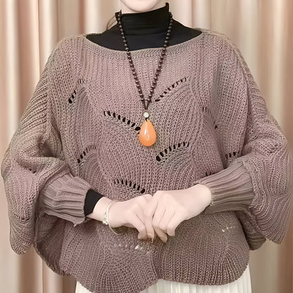 Celestine - Pulover termo cu mâneci largi pentru femei