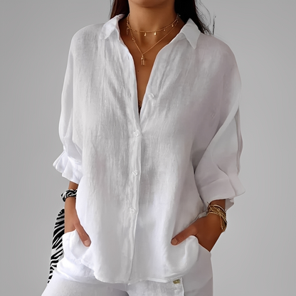 Antoinete - Bluză rafinată cu mâneci lungi pentru femei