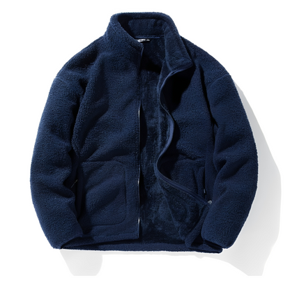 Gary - Jachetă groasă și caldă de fleece pentru bărbați