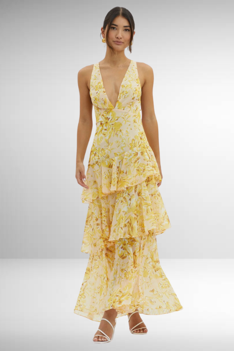 Philippa - Elegant Rochie Maxi de Vară Dame