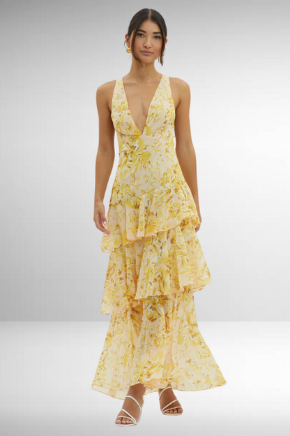 Philippa - Elegant Rochie Maxi de Vară Dame