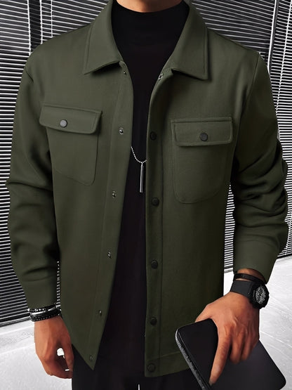 Francis - Jachetă casuală cu carouri și buzunare pentru bărbați