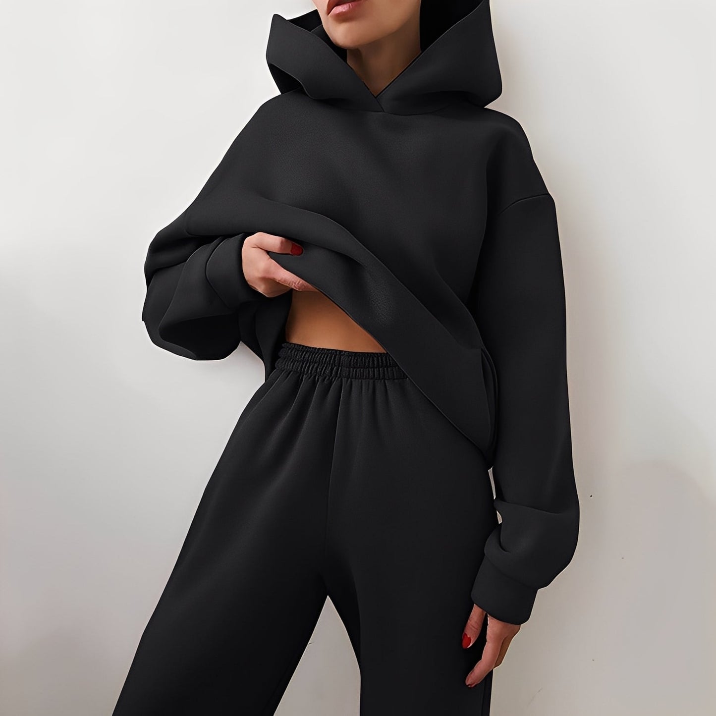 Wenona - Set lejer de timp liber cu glugă pentru femei