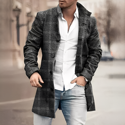 Donald - Trench-coat de iarnă modern pentru bărbați