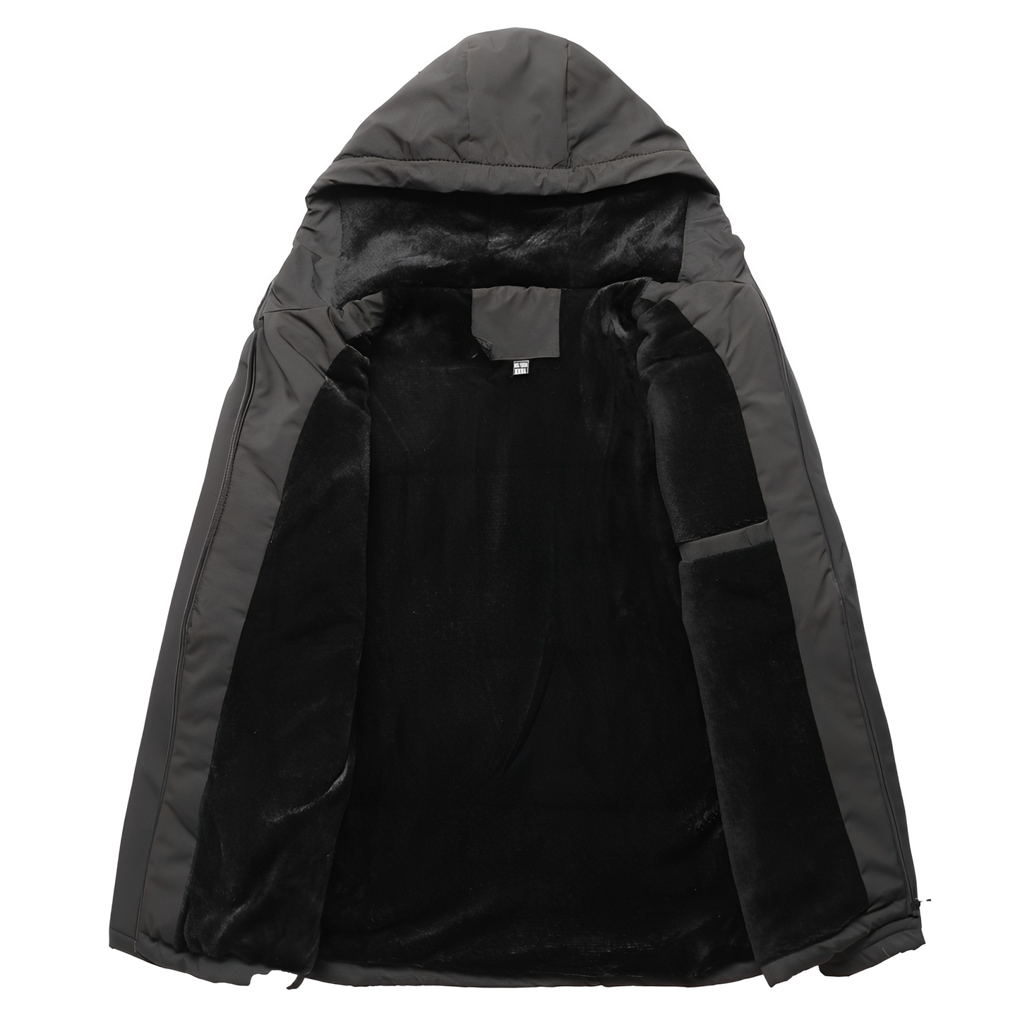 Karl - Jachetă versatilă din fleece cu glugă pentru bărbați