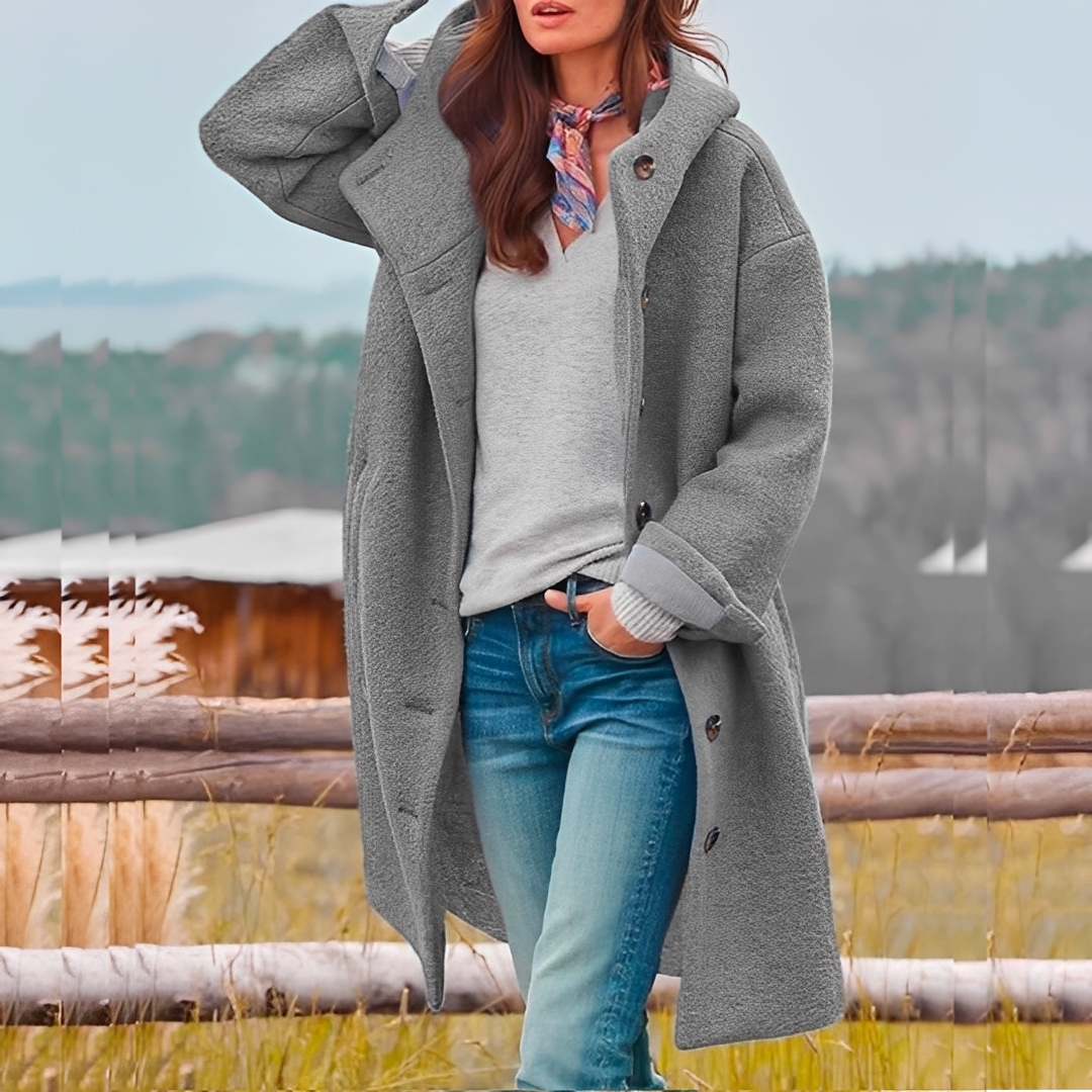 Amalie - Jachetă de iarnă lejeră pentru femei