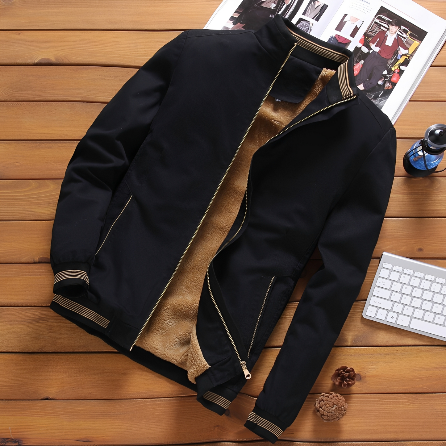 Arthur - Jachetă stilată, caldă pentru bărbați