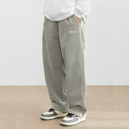 Dally - Pantalon bărbați cu croi evazat de stil clasic