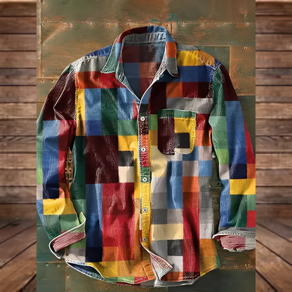 Gontran - Cămașă stilată cu buzunar util pentru bărbați