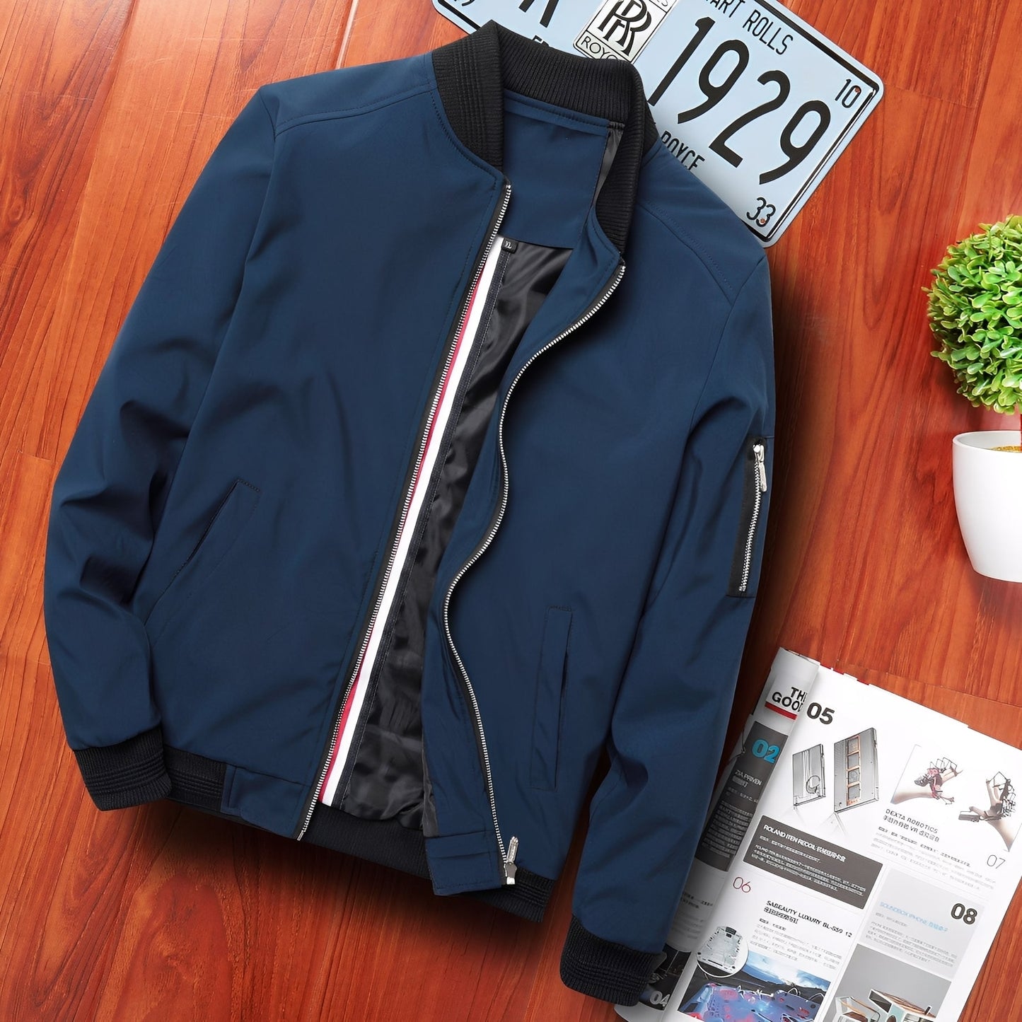 Leonard - Jachetă bomber stilată pentru bărbați