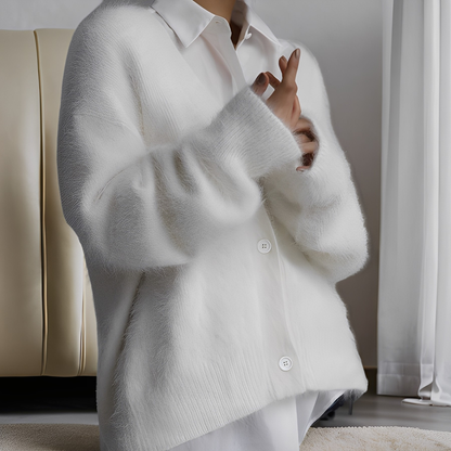 Emberly - Pulover casual, lejer din cașmir pentru femei