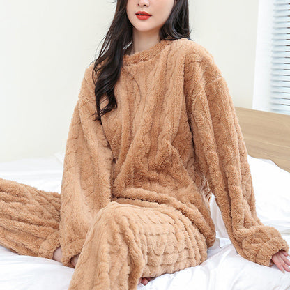 Kathryn - Pijamale confortabile, din fleece moale pentru femei