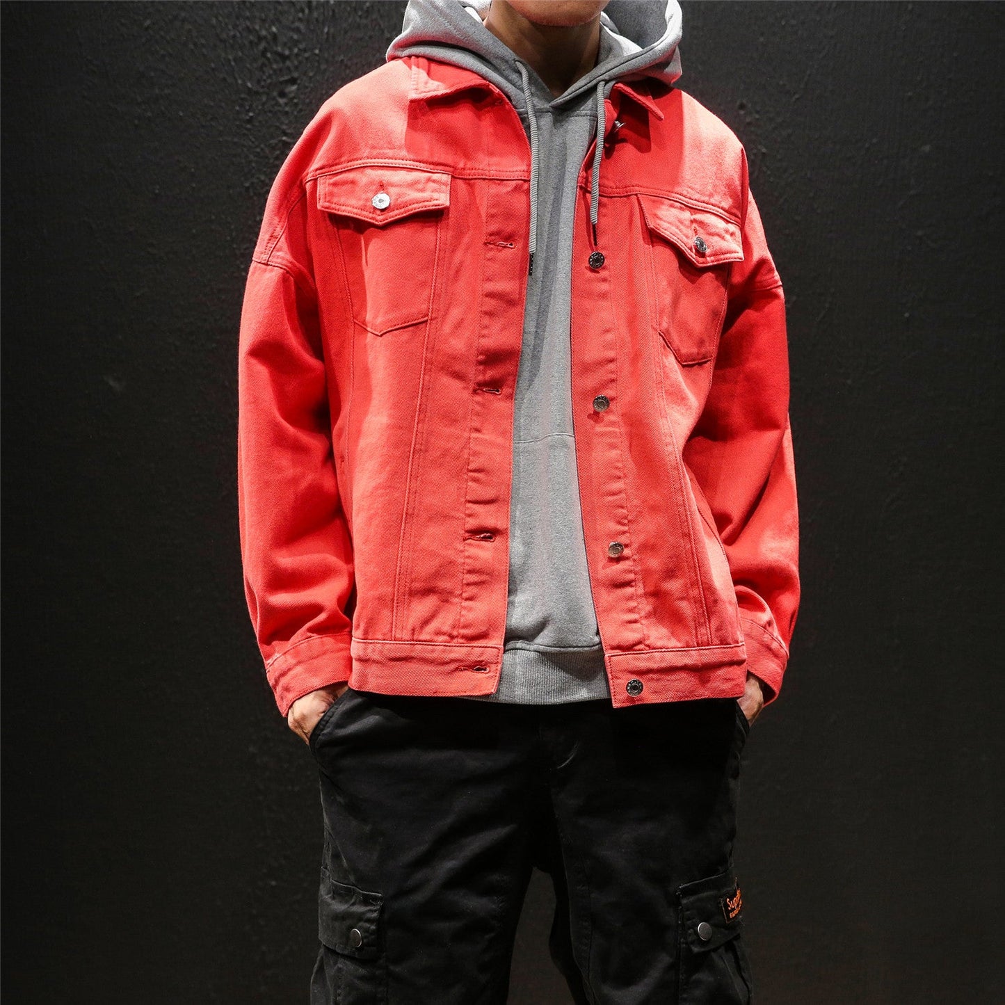 Jake - Jachetă modernă de blugi pentru bărbați