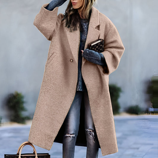 Haylie - Elegant, clasic, lejer mantou pentru femei