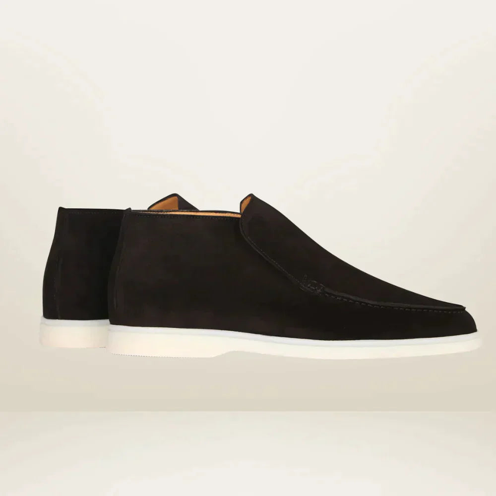 Argyle - Pantofi Loafers din Piele Întoarsă pentru Bărbați