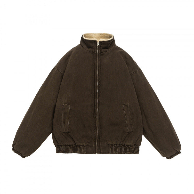 Jeffrey - Clasică, groasă, căptușită jachetă pentru bărbați