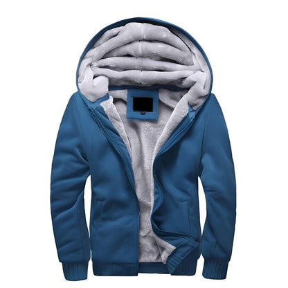 Albert - Jachetă călduroasă, casuală cu glugă pentru bărbați