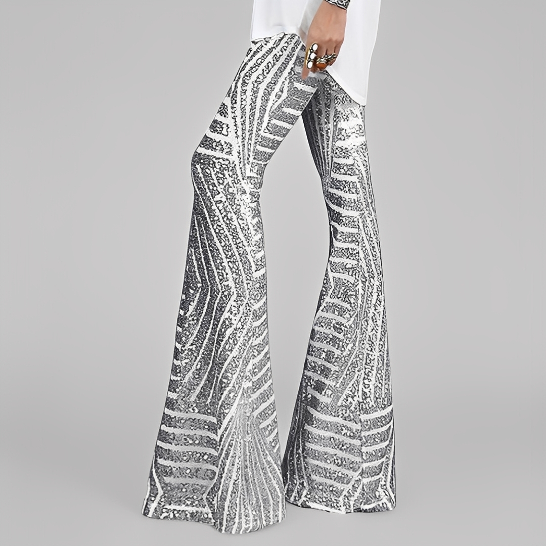 Aaralyn - Pantalon elegant evazat pentru femei